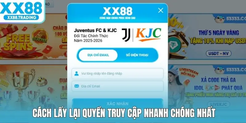 Cách lấy lại quyền truy cập nhanh chóng nhất