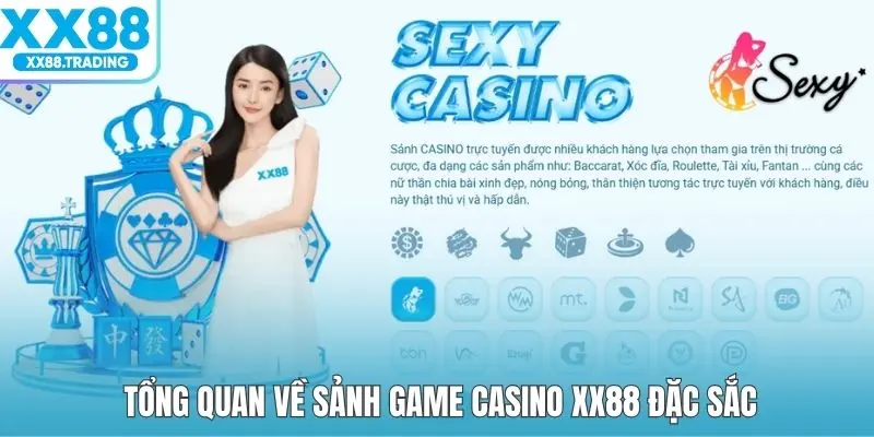 Tổng quan về sảnh game casino XX88 đặc sắc